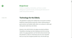 Desktop Screenshot of brajeshwar.com